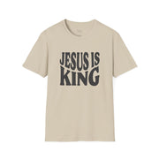 Jesus Is King, Christian Tee Unisex Soft T-Shirt