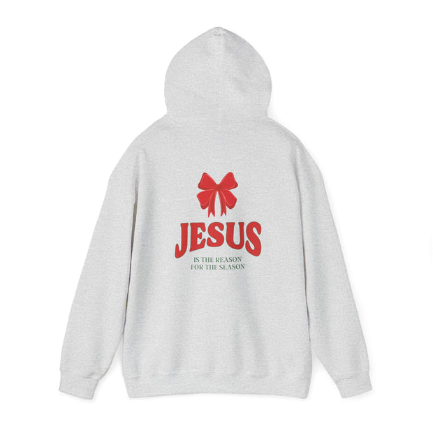 Christmas, Jesus Is King, Cristian, Seasonal Unisex Hooded Sweatshirt