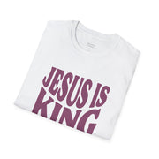 Jesus Is King, Christian Tee Unisex Soft T-Shirt