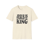 Jesus Is King, Christian Tee Unisex Soft T-Shirt