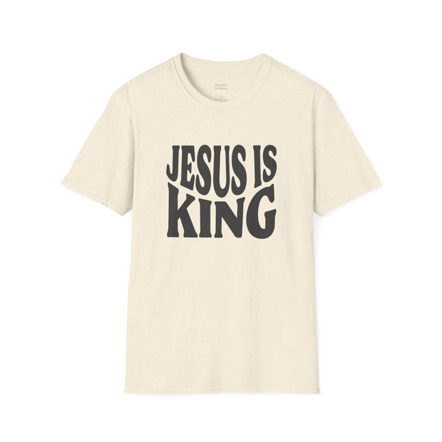 Jesus Is King, Christian Tee Unisex Soft T-Shirt