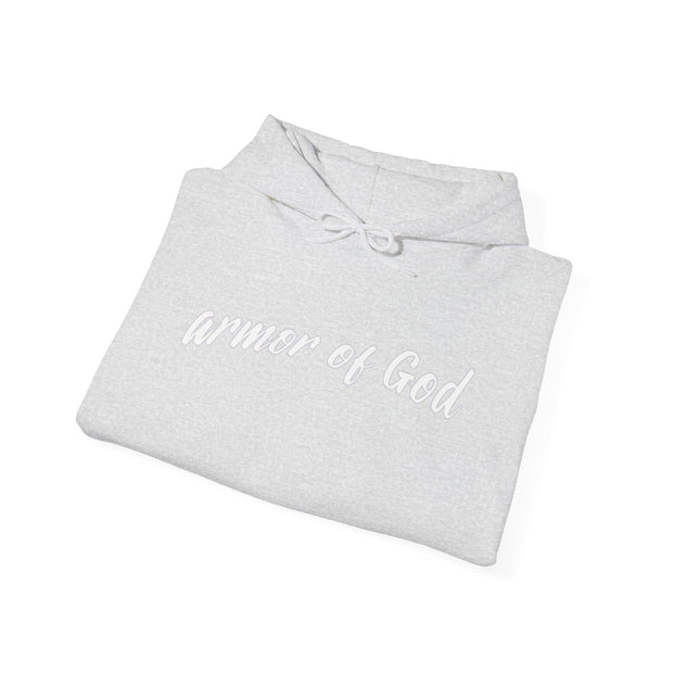 Armor of God, Christian, Faith, Jesus is King Unisex Hooded Sweatshirt