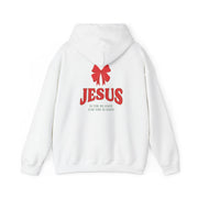 Christmas, Jesus Is King, Cristian, Seasonal Unisex Hooded Sweatshirt