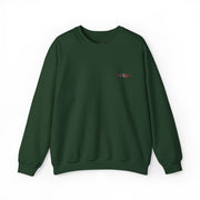 Merry, Christmas, Seasonal, Embroidered Unisex Crewneck Sweatshirt